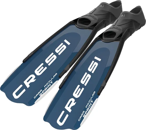 Vista 5 de Aletas versátiles para buceo, esnórquel, apnea - Sistema modular de cuchillas intercambiables Gara - Bolsillo completo ajustable para el pie - Gara