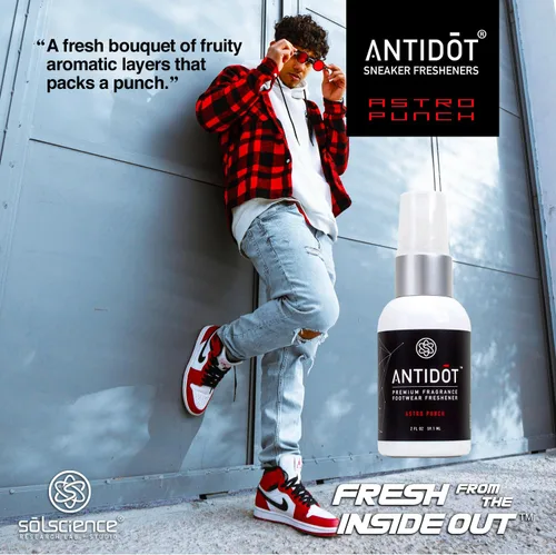 Vista 2 de AntiDOT - Desodorizador de zapatos para Sneakerheads - Colección avanzada de ambientadores de zapatos Fórmula neutralizante de olores de zapatos