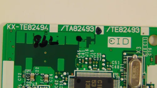 Vista 2 de Panasonic KX-TA82493 Tarjeta de identificación de llamadas