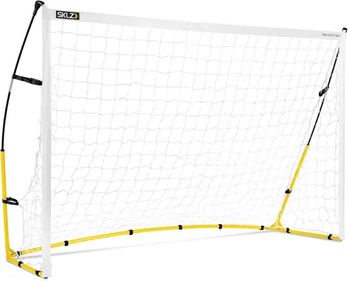 Vista 12 de Portería de fútbol SKLZ Quickster - Portería portátil para el patio trasero y el campo - Marco resistente Tension-Tite y red de 2 capas de calibre