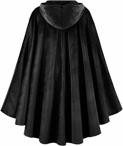Vista 3 de Disfraz de caballero medieval renacentista de terciopelo para hombre