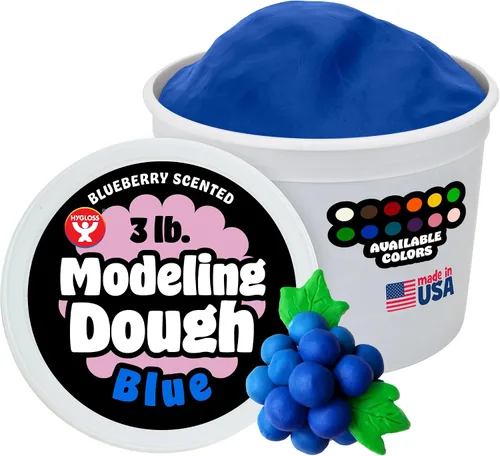 Vista 40 de Hygloss Masa de Modelado para Niños – Masa Sensorial Segura y No Tóxica para Artes y Manualidades – Tubo de 1.4 kg – Arcilla de Juego
