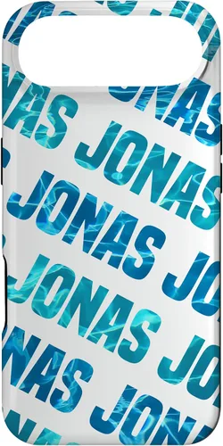 Vista 27 de Funda personalizada para iPhone 16 Jonas para teléfono, color azul y verde azulado