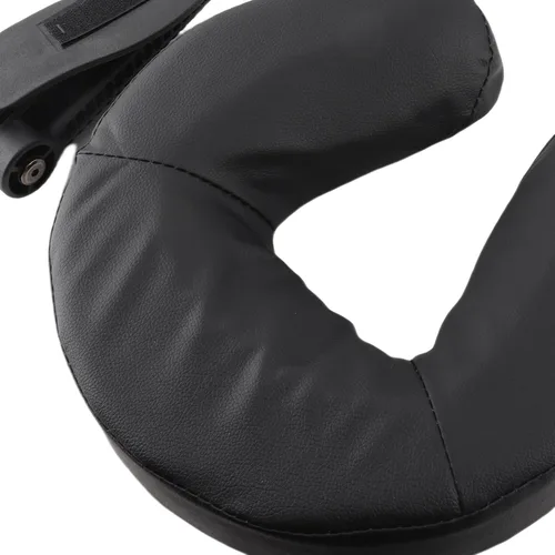 Vista 7 de Reposacabezas de masaje para cama, almohada de masaje para la cara, almohada de masaje boca abajo, ajustable y plegable, almohada de cuna facial