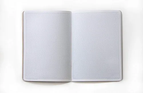Vista 13 de KOALA TOOLS Mini cuaderno de papel cuadriculado 5" x 7", 60 pp. - Juego de cuadernos de campo cuadriculado, cuadrícula y gráficos - Para uso