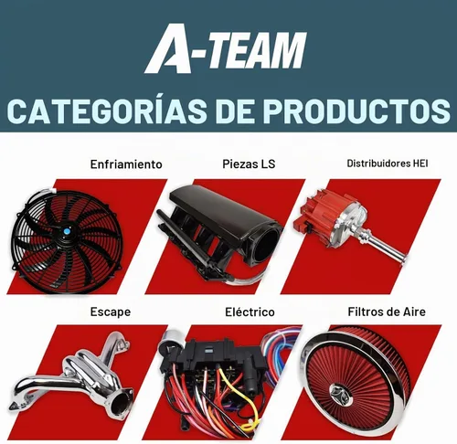 Vista 7 de A-Team Performance AMC/Jeep Straight 6 232 3.8L & 258 4.2L 65K COIL Red Cap HEI Completo Distribuidor One Wire