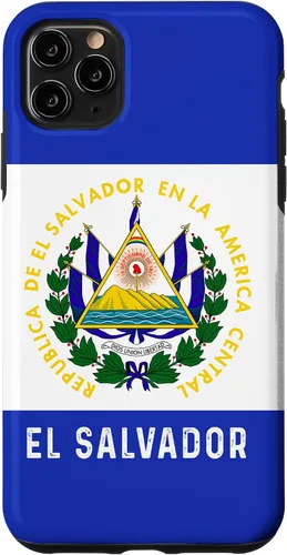 Vista 13 de El Salvador Carcasa de Teléfono Celulares Con Bandera Y Mapa - Carcasa para iPhone 17