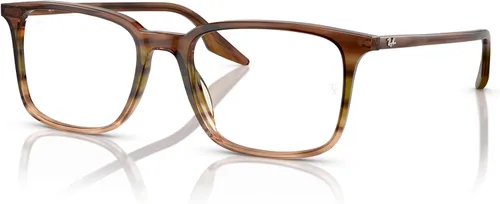 Vista 2 de Ray-Ban Rx5421f Low Bridge Fit Rectangular Prescription Eyewear Frames