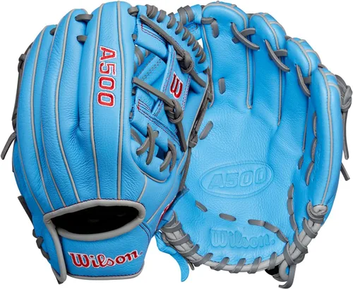 Vista 12 de Wilson A500 Adult + Youth Baseball Glove + Mitt Sizes 10.5" - 12.5" Right + Left Hand Throw Multiple Styles
