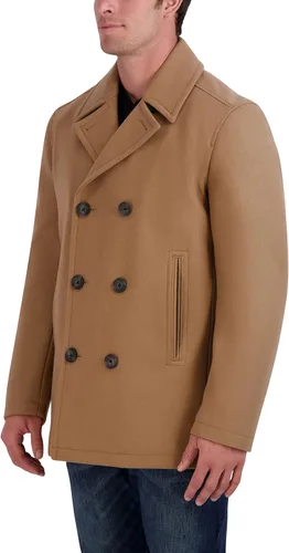 Vista 2 de Nautica Men's Classic Double Breasted Peacoat