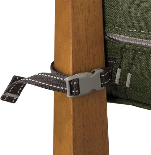 Vista 6 de Classic Accessories Montlake FadeSafe - Juego de cojines resistentes al agua para patio, 23 x 23 x 5 pulgadas (asiento), 21 x 20 x 4 pulgadas