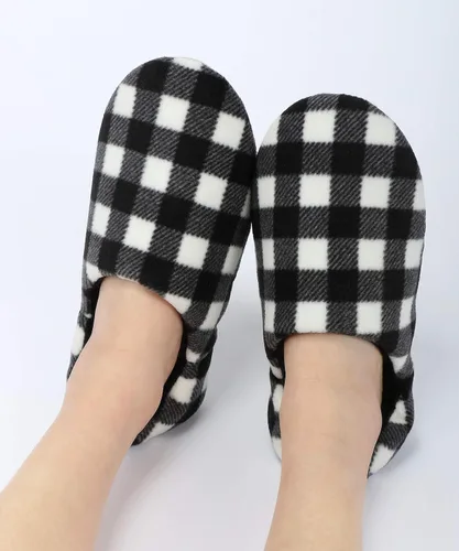 Vista 7 de Panda Bros Calcetines tipo pantufla para mujer, calcetines mullidos para mujer, pantuflas suaves y cálidas