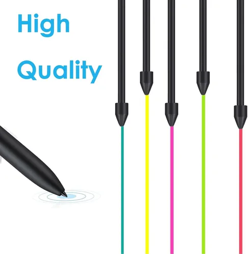 Vista 4 de Paquete de 5 puntas de bolígrafo S6 S para Samsung Galaxy Tab S6, piezas de repuesto con pinzas (negro)