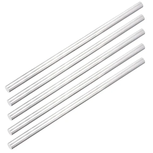 Vista 8 de 2 piezas 5/8 "aluminio 6061 redondo varilla 12" largo sólido T6511 torno extruido stock
