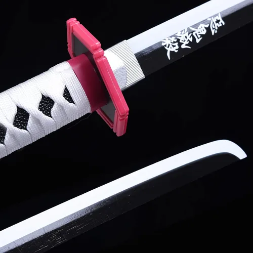 Vista 41 de ziqing Espada para cosplay de Demon Slayer hecha a mano, Katana de 31 pulgadas con múltiples estilos para elegir