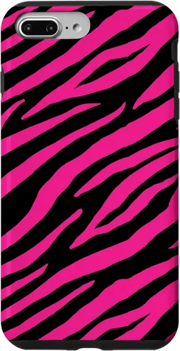 Vista 12 de Pink Black Zebra Stripes Pattern Design Women Girls Case for iPhone 17