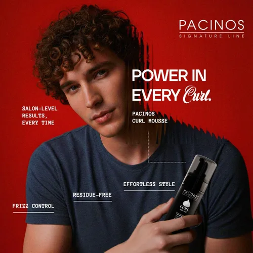Vista 2 de Pacinos Signature Line - Mousse para realzar rizos - Mousse para el cabello y espuma para peinar