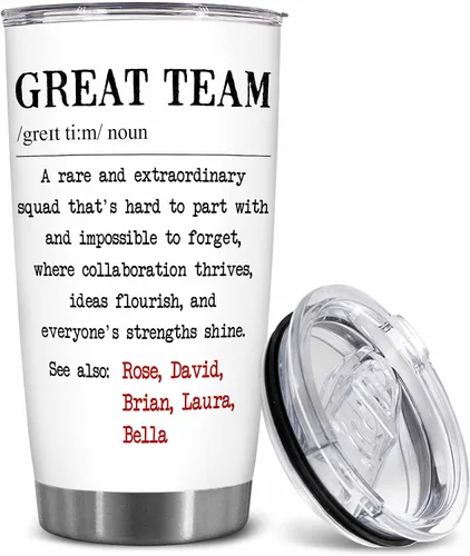 Vista 10 de WHIDOBE Vaso jubilado personalizado, con texto en inglés "I Used To Work With Absolute Legend, Goodbye Workplace Office Boss, Women Men, Going Away