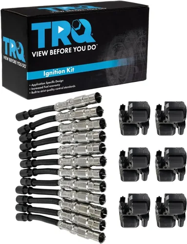 Vista 30 de Kit de Bobina de Encendido TRQ de 2 Piezas Compatible con Hyundai Tucson 2005-2009, Kia Sportage 2005-2010