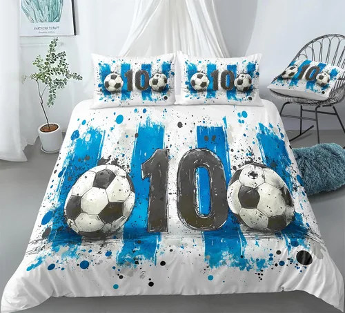 Vista 29 de REALIN Juego de funda de edredón con diseño de Hawthorn 3D, ropa de cama con diseño de bosque japonés, montaña, río, 2/3/4 piezas