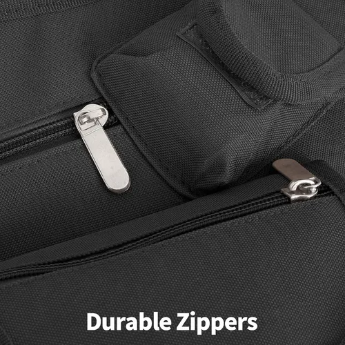 Vista 4 de YANHETTA - Riñonera de lona de alta calidad - Alforjas de motocicleta multifuncionales para hombres y mujeres - Correas ajustables en la cintura