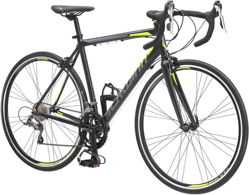 Vista 8 de Bicicleta de carretera Schwinn Phocus 1.6 con frenos de disco, 700c para hombres y mujeres, bicicleta de carretera de 16 velocidades, marco ligero