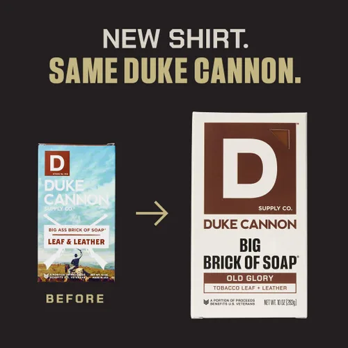 Vista 6 de Duke Cannon Supply Co. Paquete de Jabón en Barra Grande - Jabón para Hombres con Aroma Masculino - Triple Molido - Todos los Tipos de Piel