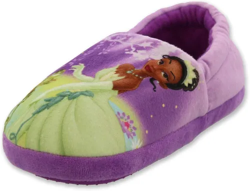 Vista 6 de Disney Pantuflas Aline de felpa para niñas pequeñas de princesa