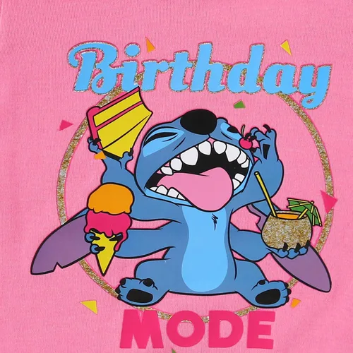 Vista 14 de Disney Lilo and Stitch - Paquete de 3 camisetas de manga corta para niñas pequeñas a grandes