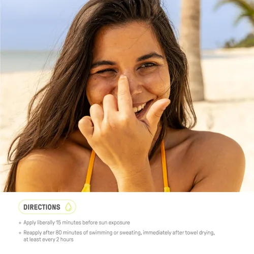 Vista 7 de Crema facial tintada ultra-hidratante Raw Element, protector solar mineral no tóxico para la cara, hidratante diario tintado, óxido de zinc no nano