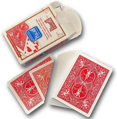 Vista 15 de Bicycle Rider Back Gaff - Barajas de cartas (26 rojo/rojo 26 azul/azul)