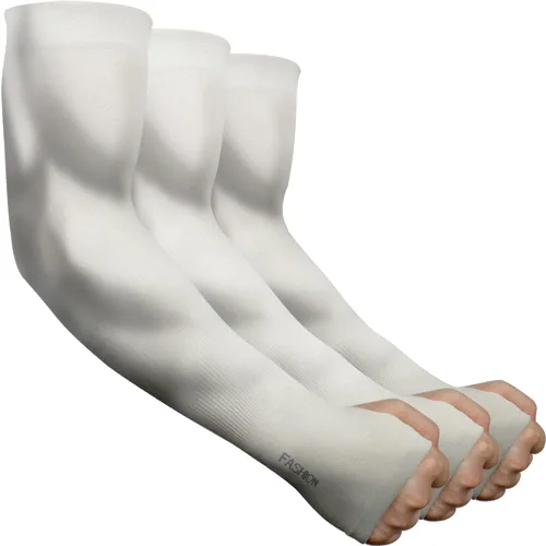 Vista 7 de beister 3/6 pares de mangas de brazo de enfriamiento UV protección solar unisex para deportes, ciclismo, golf, correr