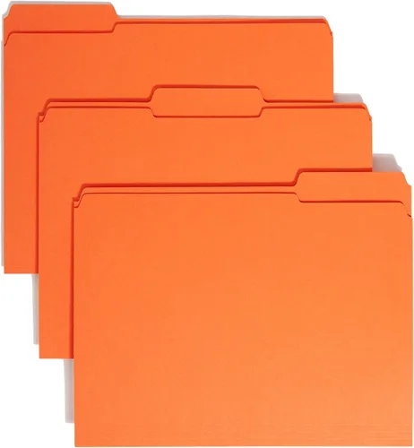 Vista 40 de Smead Carpeta, carta, 11 puntos, tamaño 1/3, Rojo