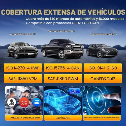 Vista 7 de THINKCAR Herramienta de escaneo bidireccional, THINKSCAN 689BT Herramienta de diagnóstico automotriz para todo el sistema, escáner OBD2