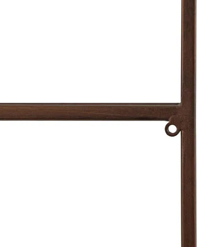 Vista 7 de Kate and Laurel Ciel - Estante de pared de tres niveles, 21 x 30 pulgadas, bronce, estante flotante decorativo y organizador de pared