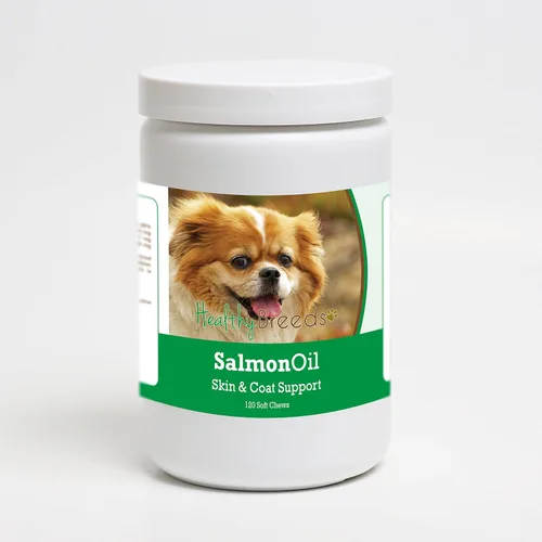 Vista 129 de Healthy Breeds Affenpinscher - Masticables suaves de aceite de salmón, 90