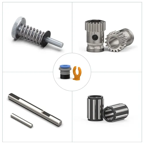 Vista 2 de Accesorios para impresoras 3D Voron 2.4 Extrusora Kit de hardware de engranaje dual compatible con Voron 2.4 BMG Kit Extrusor..