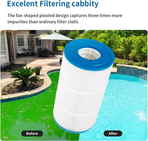 Vista 4 de PA90 - Cartucho de filtro de piscina compatible con Hayward C900, CX900RE, osi-Clear PXC-95, Ultral-B6, PP-B6, Unicel C-8409, Filbur FC-1292