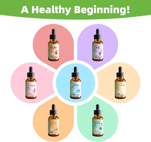 Vista 9 de Nature's Nutra Happy Zinc, líquido para bebés, bebés, niños y niños, TRAACS Quelato de zinc, alta biodisponibilidad, sin OMG, Kosher, 2 onzas