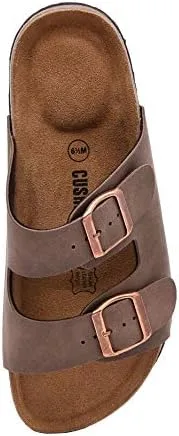 Vista 5 de CUSHIONAIRE Lane - Sandalias para mujer con plantilla de corcho, muy cómodas