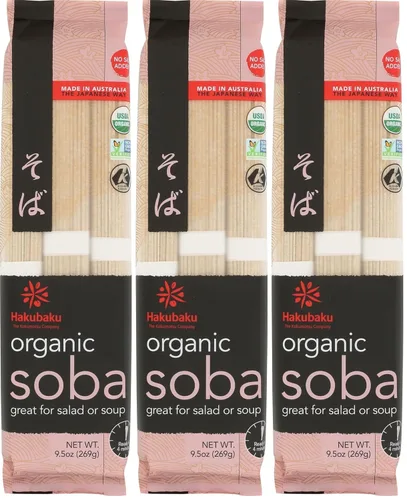 Vista 9 de Hakubaku Soba orgánica, 9.5 onzas