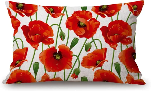 Vista 11 de Solekla Fundas de Cojines Decorativos de Granja para Exteriores para Sofá Cama Patrón de Perro Dachshund Weiner Funda de Almohada de Decoración