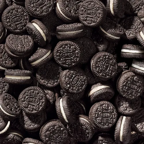 Vista 10 de OREO Mini galletas sándwich de chocolate, 12 paquetes de aperitivos