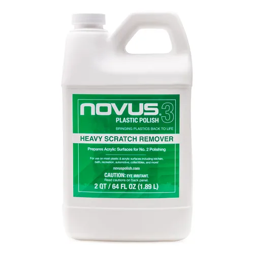 Vista 10 de NOVUS 7026 Plastic Clean & Shine #1 Botella de 2 onzas