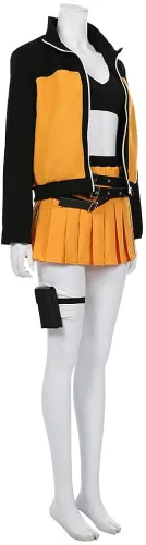 Vista 2 de Uzumaki - Disfraz de kimono con diadema vestido de Halloween para mujer