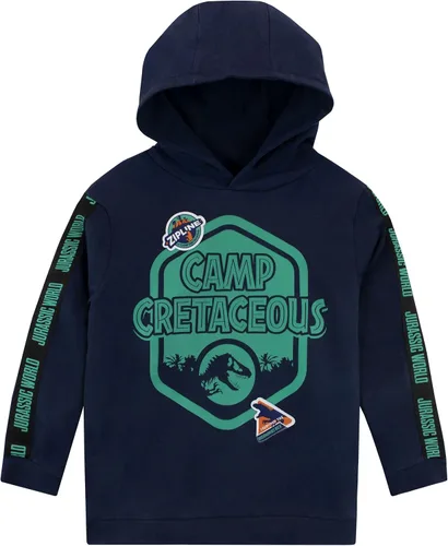 Vista 2 de Jurassic World Sudadera con capucha de dinosaurio para niños Camp Cretácico
