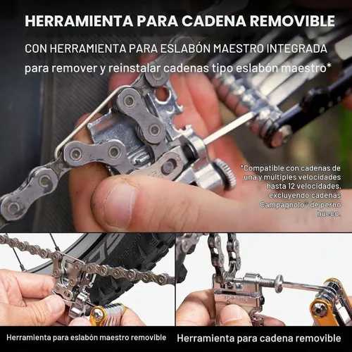 Vista 4 de Topeak Mini PT30 Multiherramienta – Herramienta de reparación de bicicleta