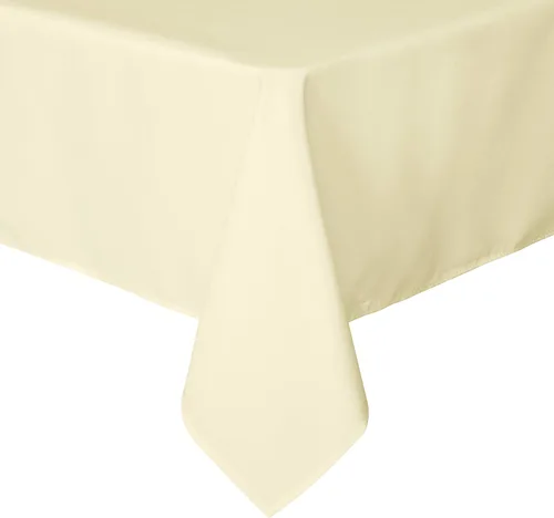 Vista 9 de Sancua Mantel cuadrado resistente a manchas y arrugas, lavable, de poliéster, decorativo de tela para mesa de comedor, fiestas de bufé y campamento