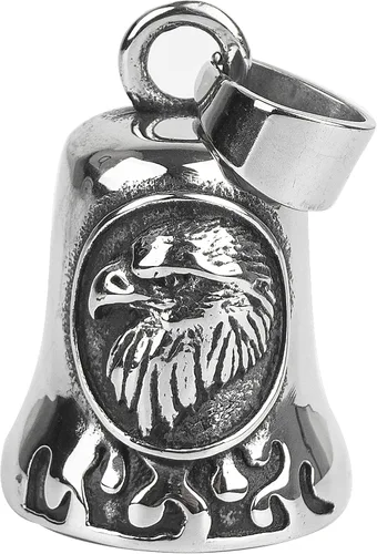 Vista 9 de Motorcycle Bell for Luck, Drive Safe Cycling Bells For Bikers Riders