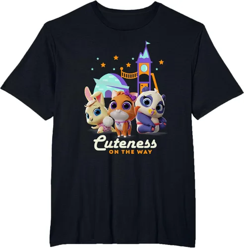 Vista 40 de Disney Camiseta Junior T.O.T.S. Cuteness On the Way Negro
